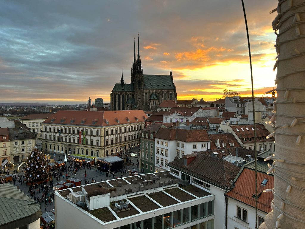 Brünn - Blick auf den Dom St. Peter und Paul. Foto Veronika Schöll